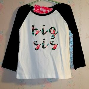 Raglan Big Sis Shirt